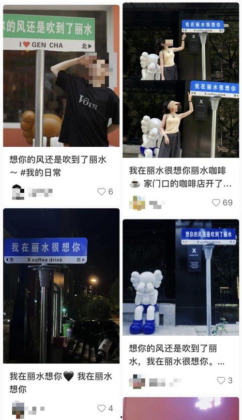 网红路牌标识牌,街头文化的新地标